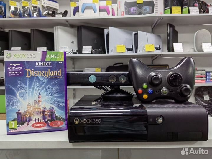 Игровая консоль xbox 360 E 250gb Kinect + Игра