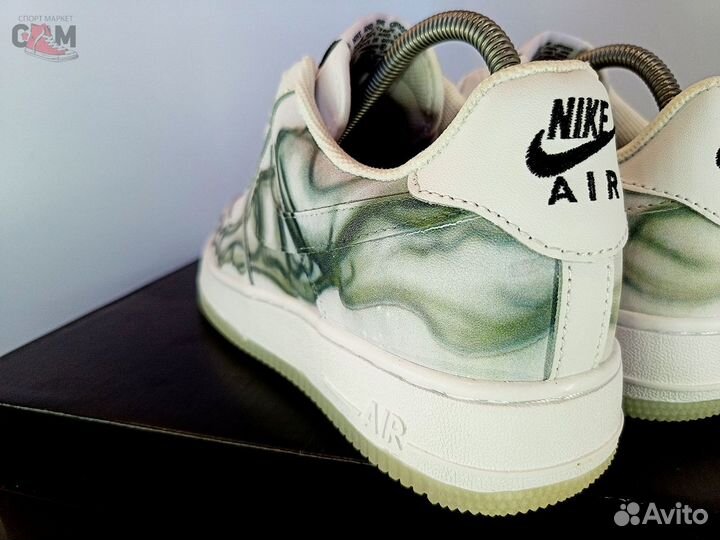 Кроссовки nike air force 1 skeleton