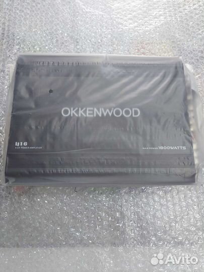 Автомобильный усилитель 4-х канальный