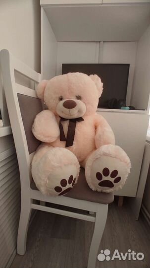 Плюшевый медведь 80 см новый
