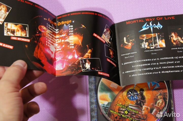 Sodom – Agent Orange / Mortal Way Of Live -CD