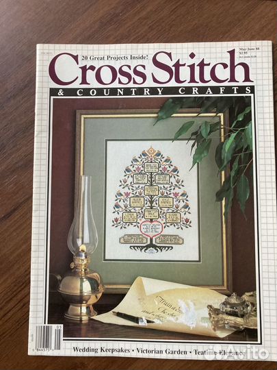 Журнал для вышивания Cross stitch & county crafts