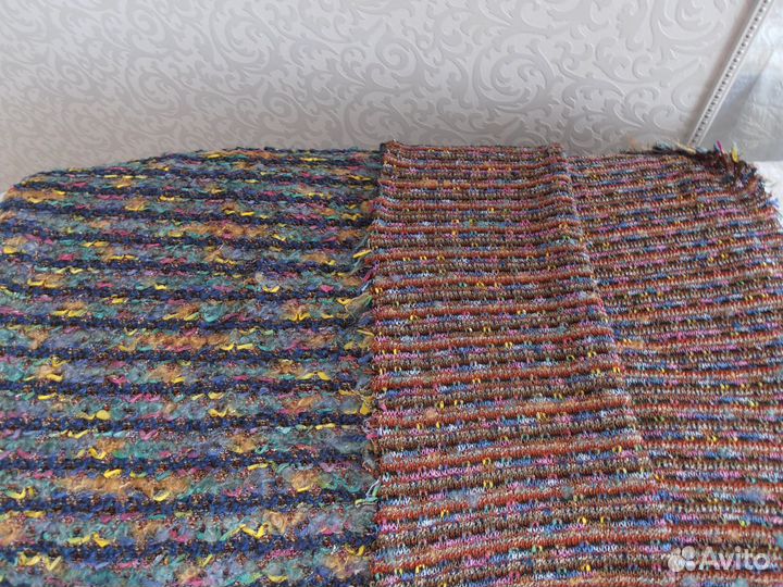 Отрез трикотажа букле. Италия. 1,70*1,44 метра