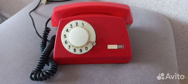 Телефон винтажный времен СССР (Польша)