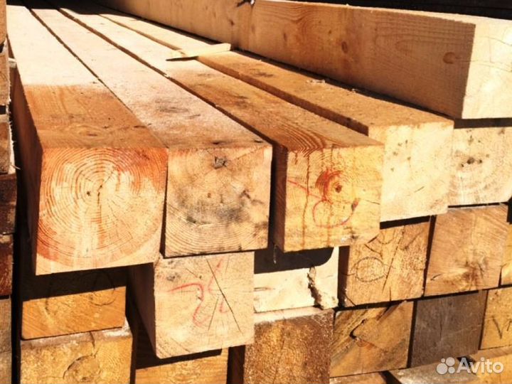 Брус обрезой 1, 2, 3, 4 сорта