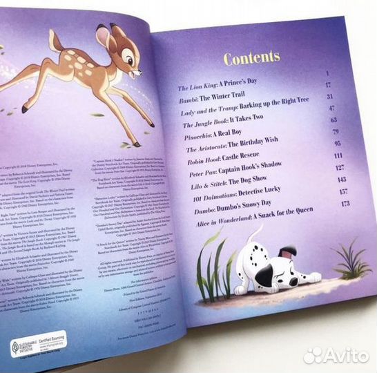 Детские книги на английском языке сборник Disney