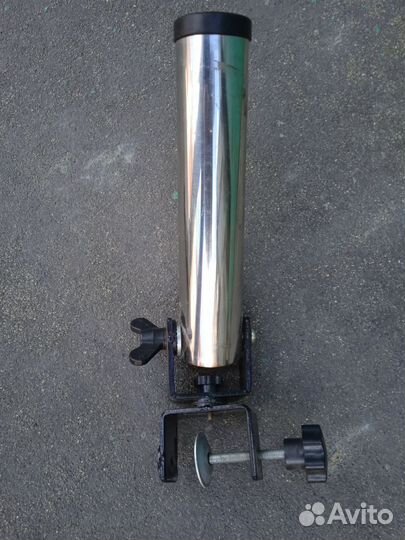 Держатель спиннинга на струбцина для пвх лодки