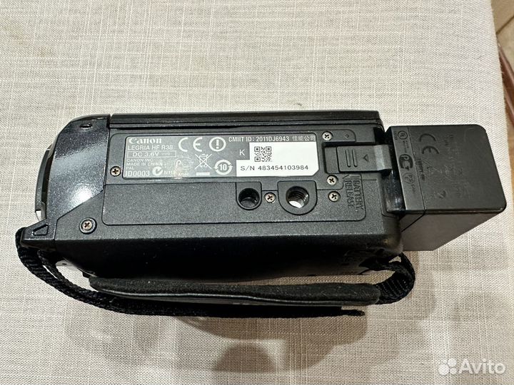 Видеокамера canon legria hfr 38