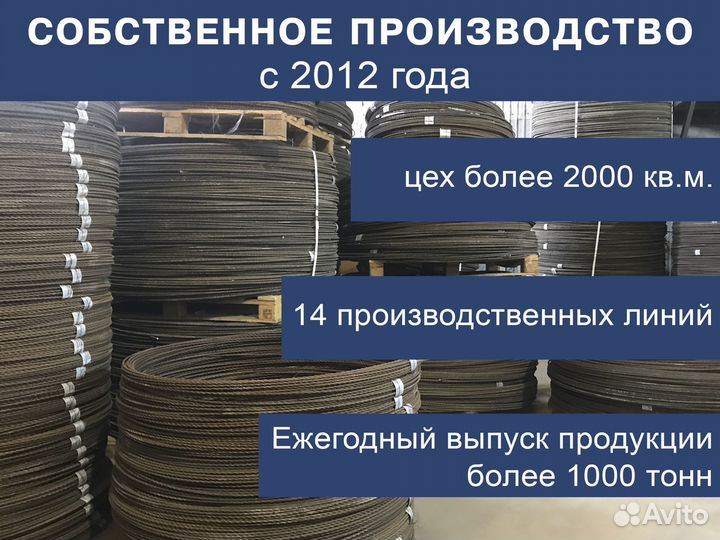 Арматура Композитная 8мм Гост с Адгезией