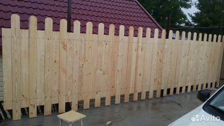 Забор и навес под ключ для дома и дачи