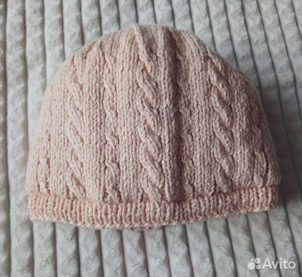 Шапка вязанная женская