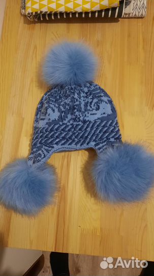Шапка теплая для девочки