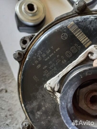 Генератор Mercedes w220 180a водяной