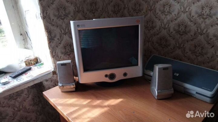 Принтер, компьютер, процессор, клавиатура, мышь