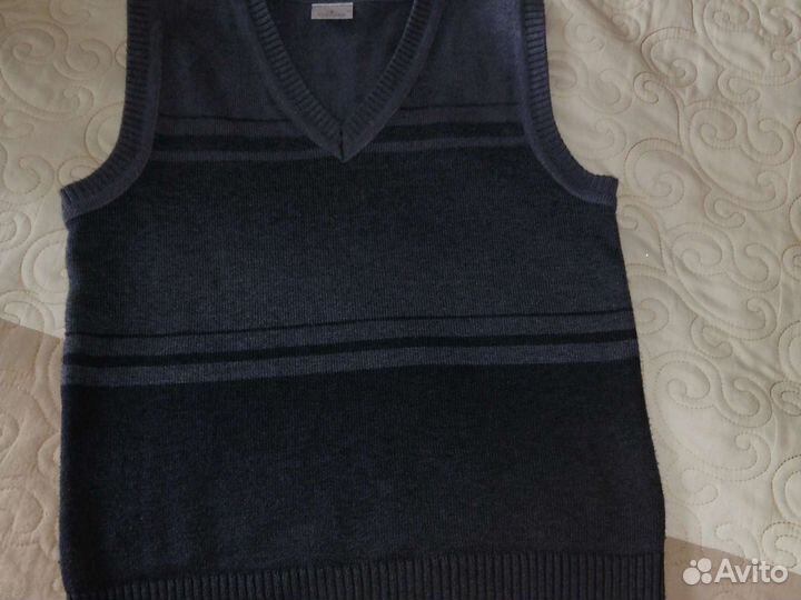 Жилет серый Stenser школьный