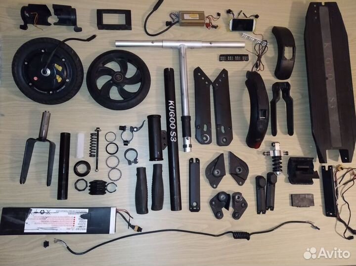 Запчасти для Kugoo S3 б/у
