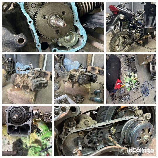 Ремонт скутеров