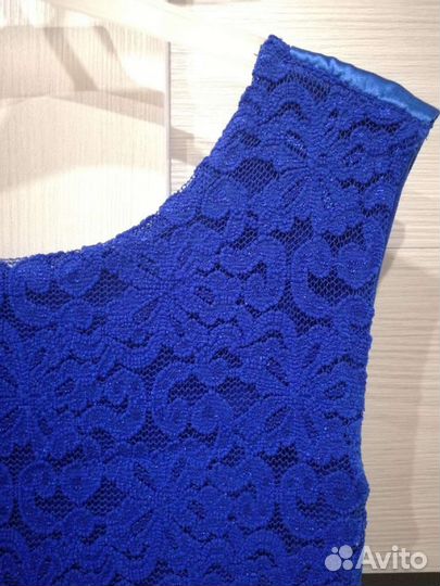 Вечернее коктейльное платье кружевное