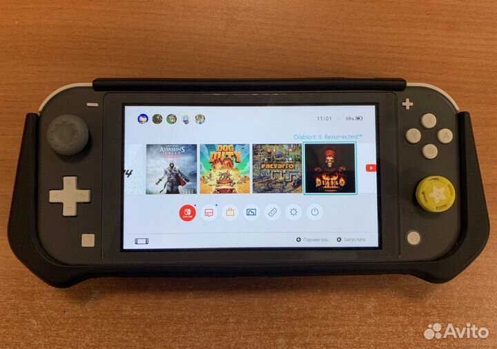 Nintendo switch lite не прошитая с играми