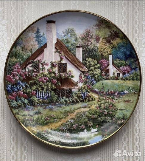 Тарелки винтажные коллекционные в ассортименте