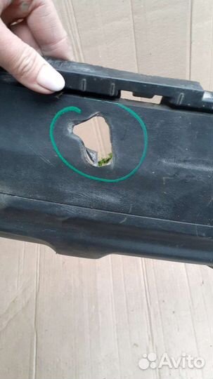 Юбка заднего бампера Kia Sportage 4