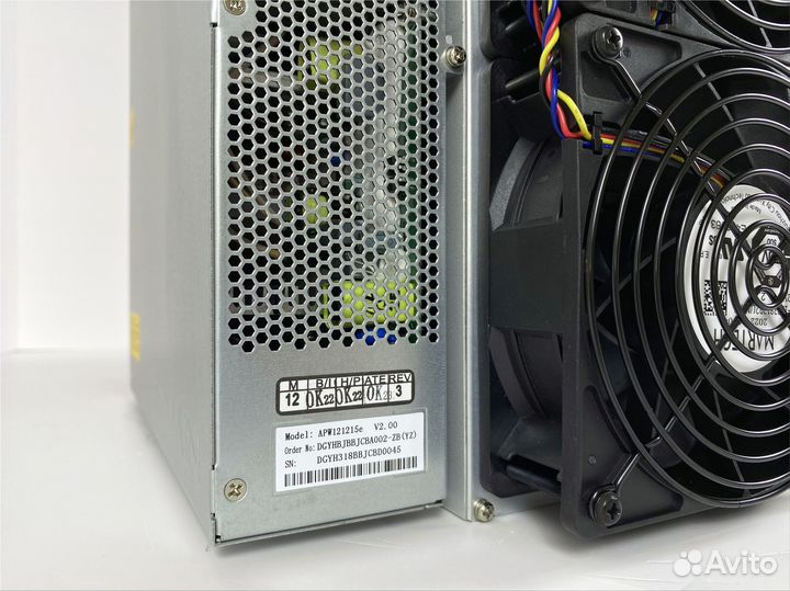 Майнер asic Antminer S19j Pro 104 T