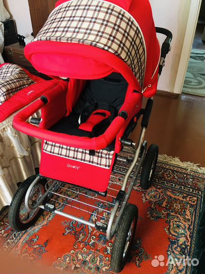 Коляска 2 в 1Geoby(матрасик в коляску подарок)