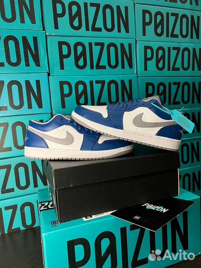 Nike Air Jordan 1 Low True Blue Оригинал