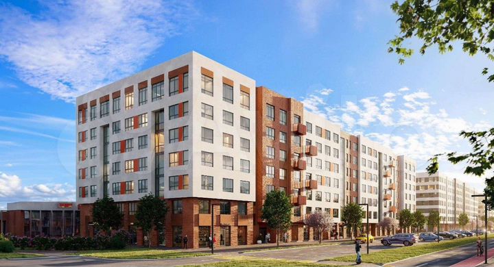 1-к. квартира, 39,9 м², 3/7 эт.