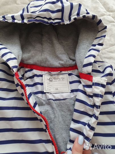 Куртка детская демисезонная 86