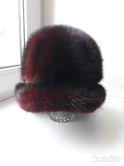 Норковая шапка новая