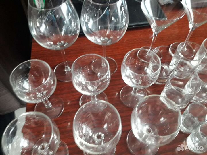 Набор посуды стекло