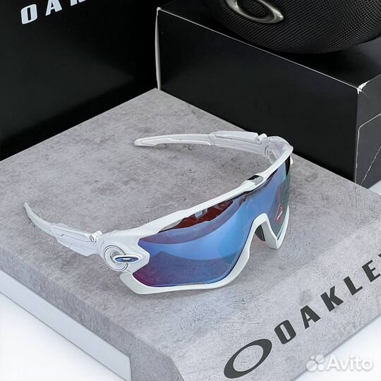 Очки Oakley Jawbreaker White Prizm Snow Sapphire