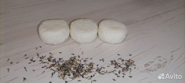 Натуральный твердый шампунь ручной работы