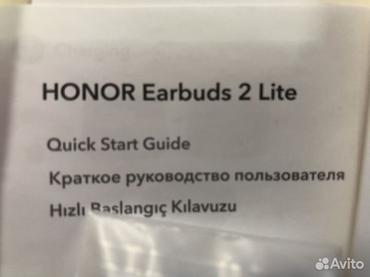 Беспроводные наушники honor