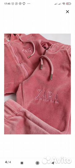 Костюм детский zara для девочки 7-8