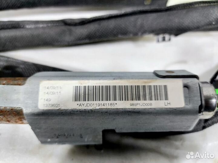 Подушка безопасности левая (шторка) Qashqai (J10)