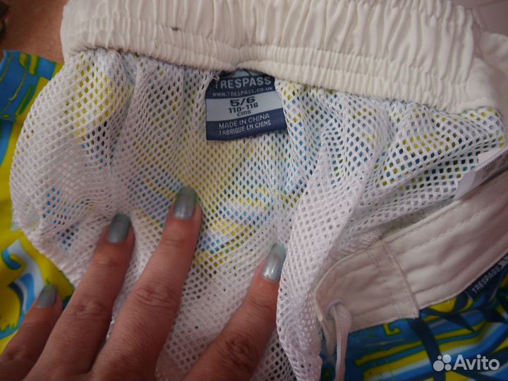 Плавательные шорты для мальчика новые,110-116