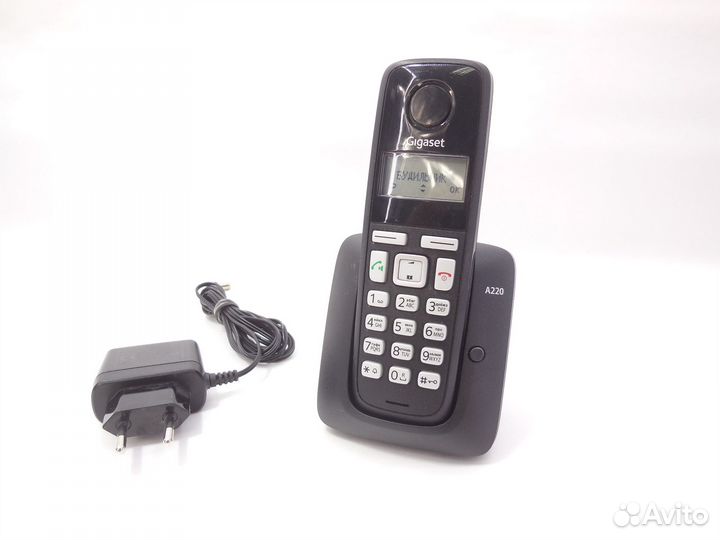 Радиотелефон Gigaset A220 Black