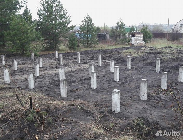 Фундамент жб сваи
