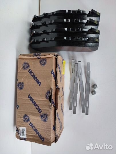 Колодки тормозные дисковые Scania