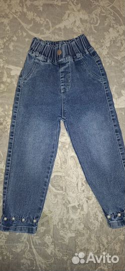 Джинсы для девочки 98 размер
