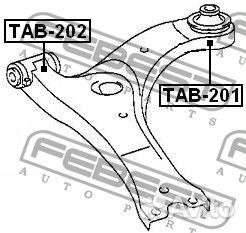 Сайлентблок передний переднего рычага
