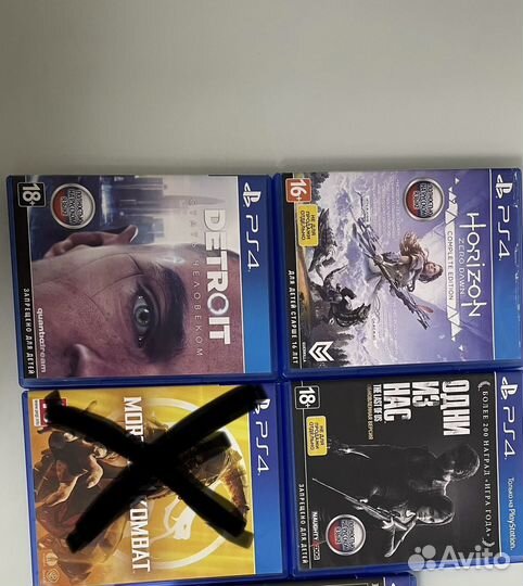Диски на Sony PS4