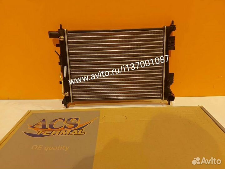 Радиатор на hyundai solaris