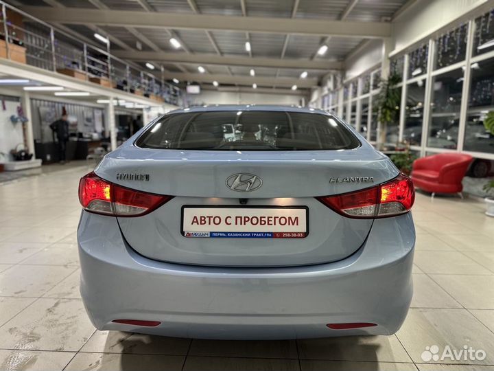 Hyundai Elantra 1.6 AT, 2012, 104 000 км