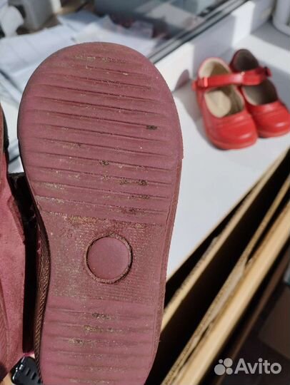 Ботинки демисезонные для девочки 25 размер