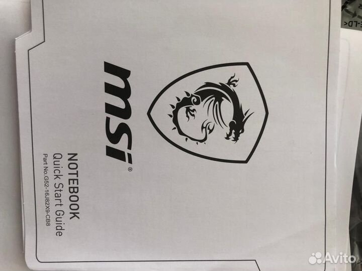 Игровой ноутбук msi