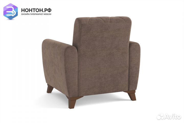 Кресло Эдвин коричневое