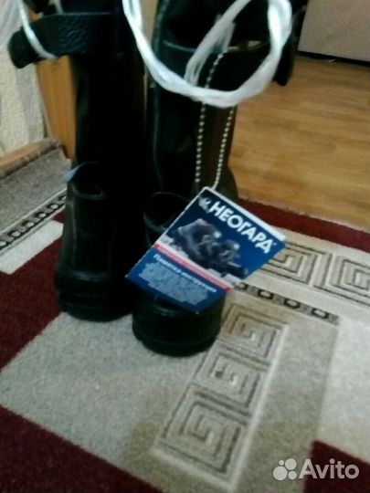 Сапоги с мехом